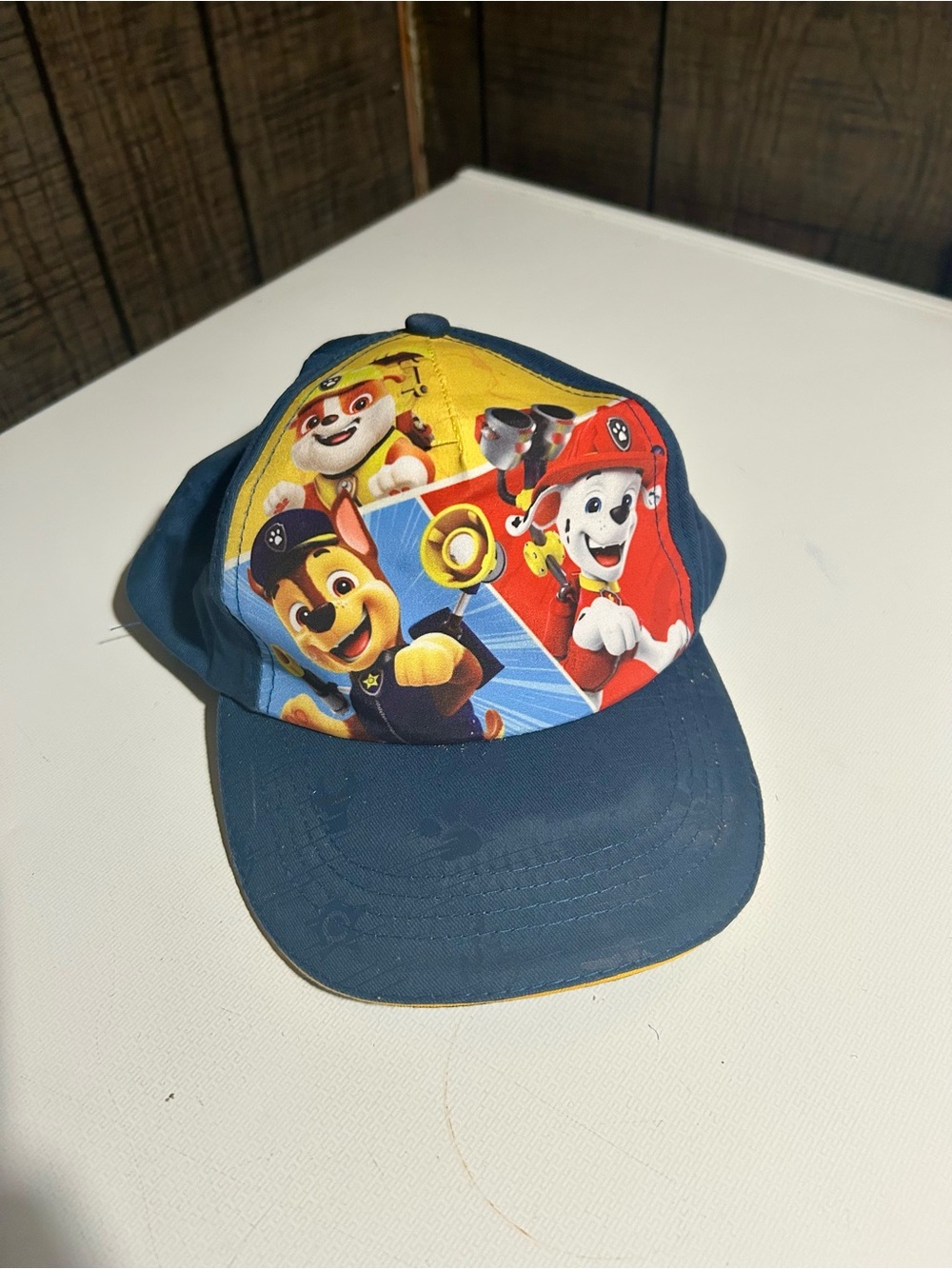 FREE Paw Patrol Navy Blue Kids Cap with Character Print